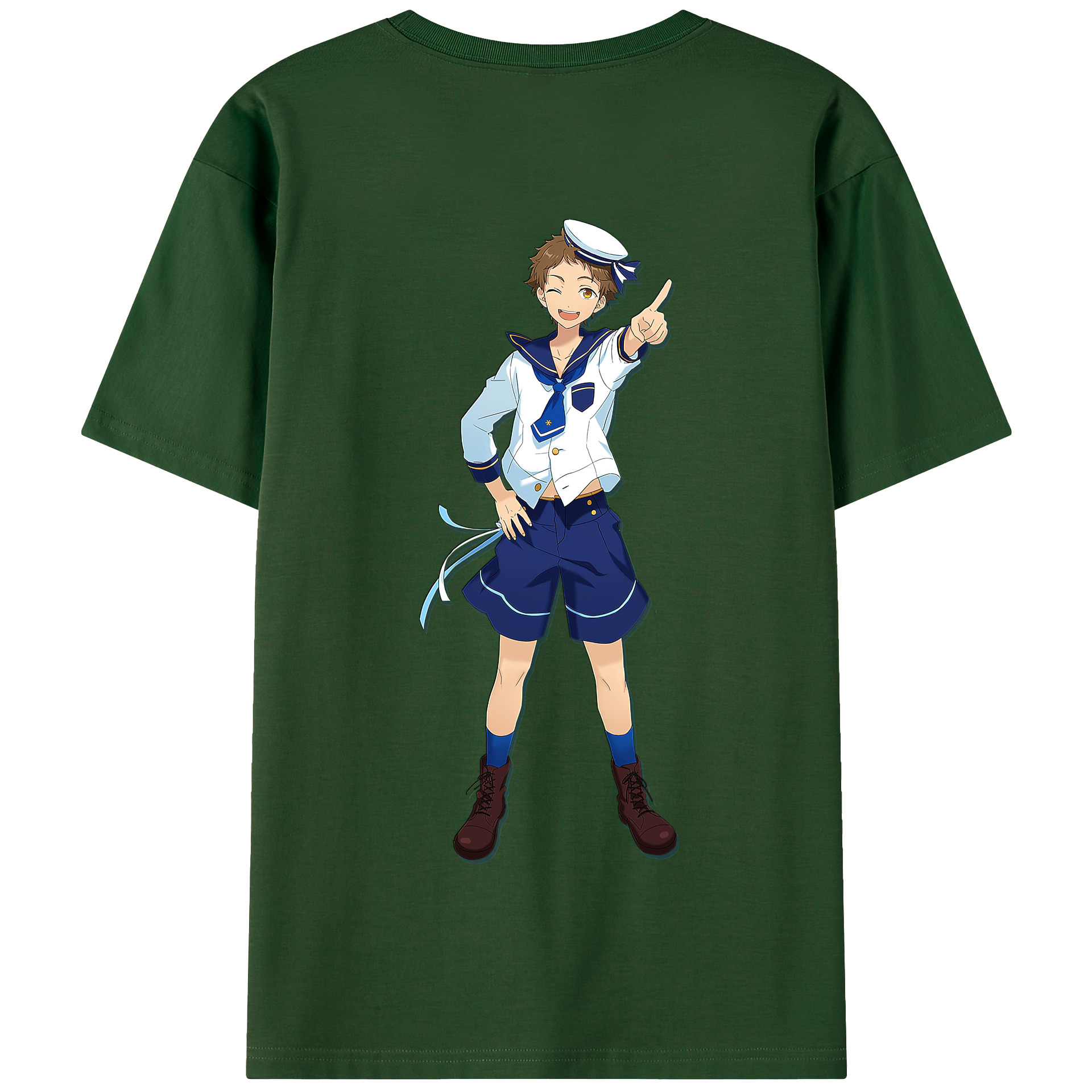 （画像用） あんさんぶるスターズ! Ensemble Stars 綿100％半袖Tシャツ（背面プリント）